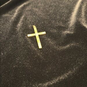 Vintage Gold Cross Pendant